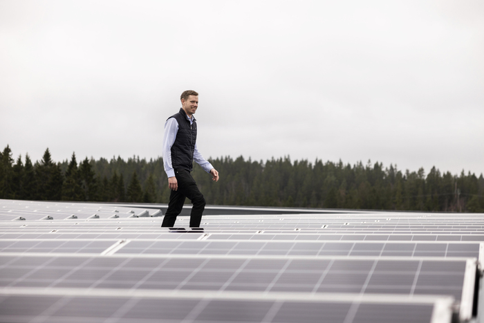 Bevent Rasch bygger Motalas största solcellsanläggning för 100 procent fossilfri produktion